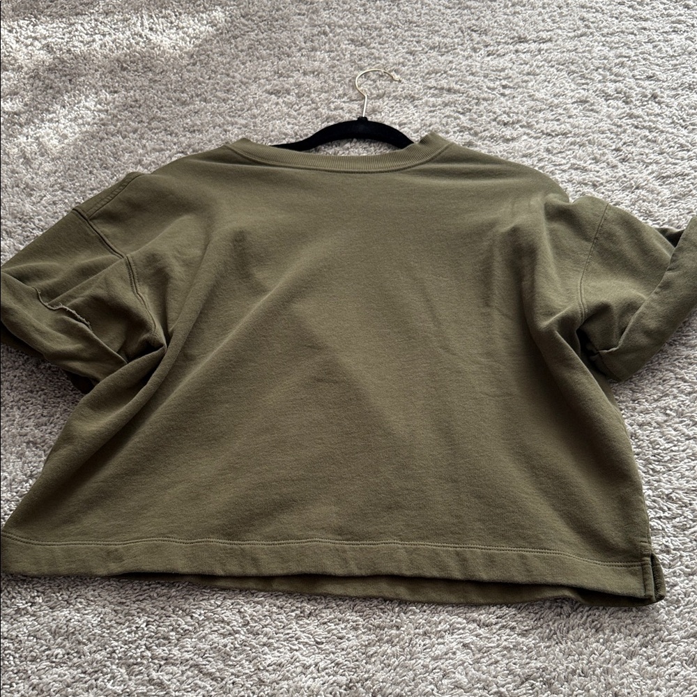 Madewell Olive Short Sleeve Tee